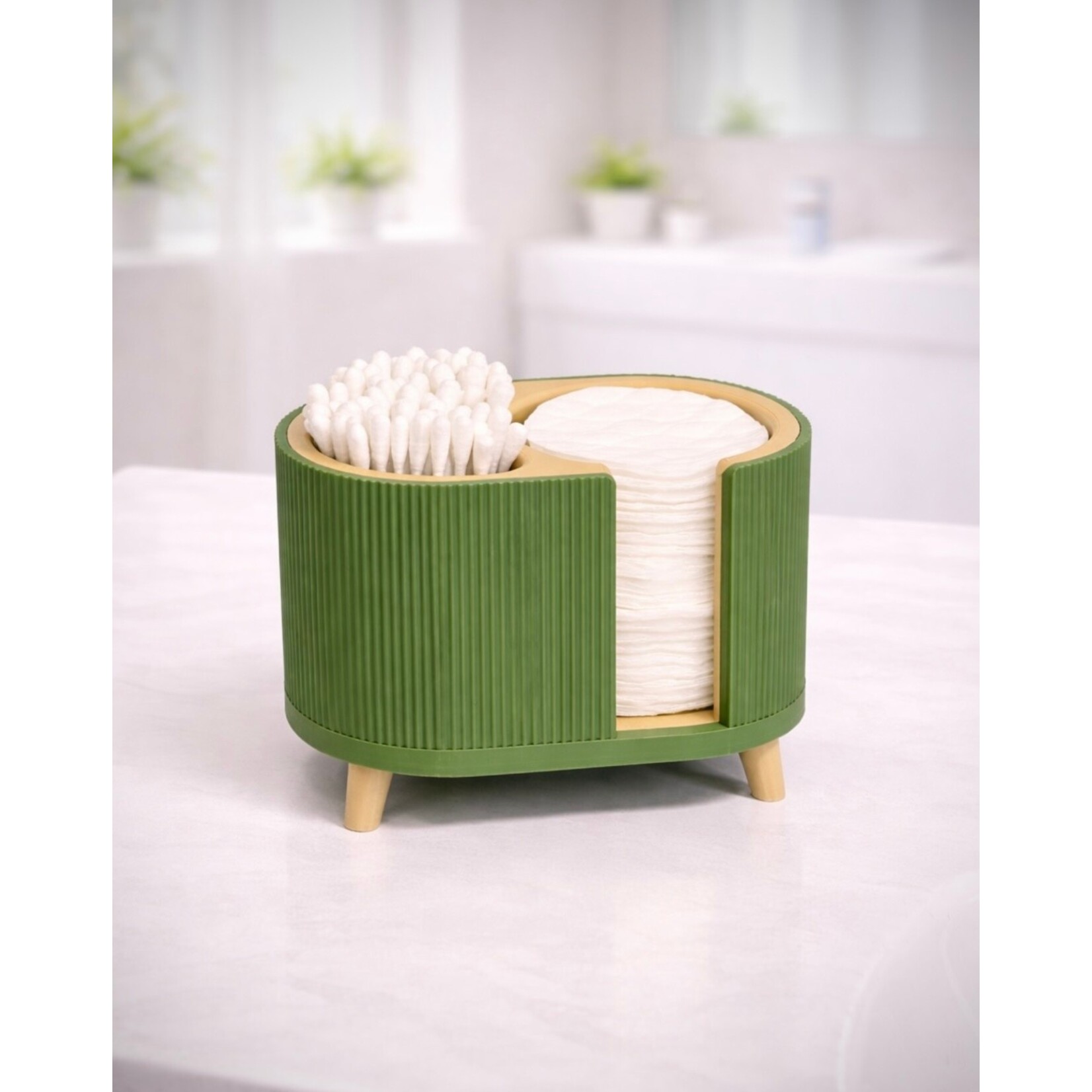 Cotton Pad & Swab Organizer