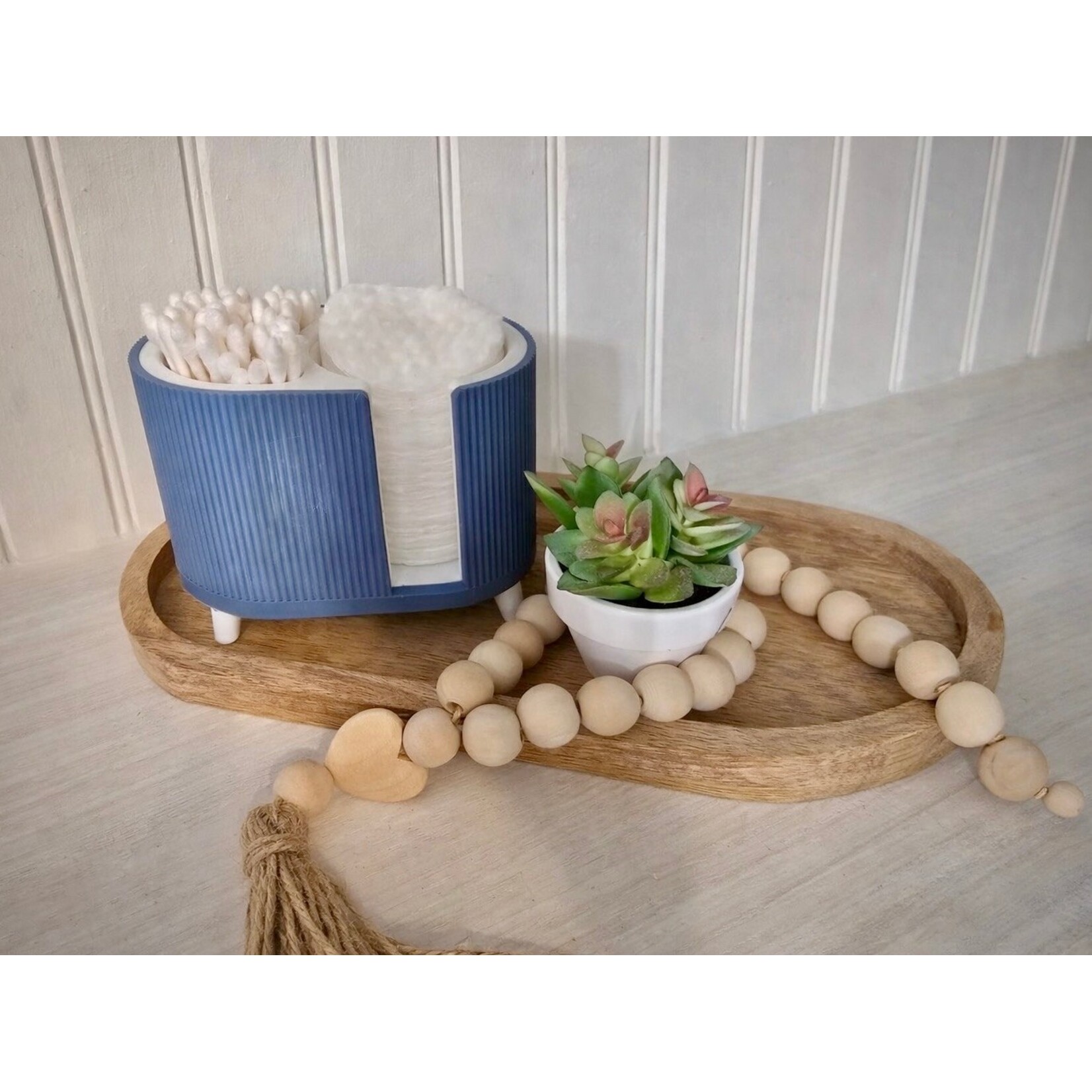 Cotton Pad & Swab Organizer