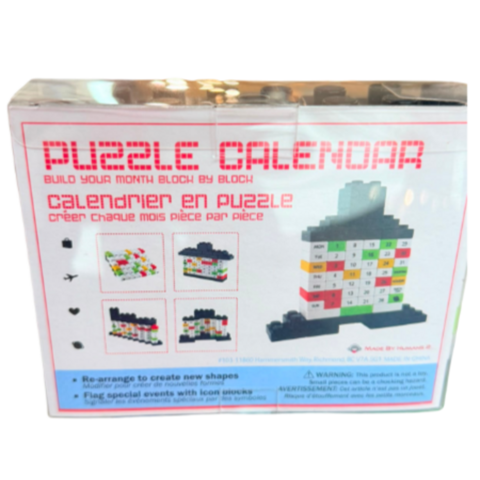 Perpetual Puzzle Calendar