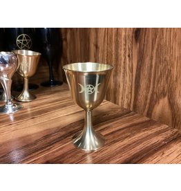 Chalice - Small - Triple Moon Gold Goblet