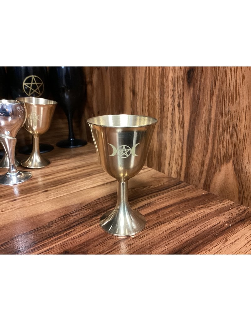 Chalice - Small - Triple Moon Gold Goblet