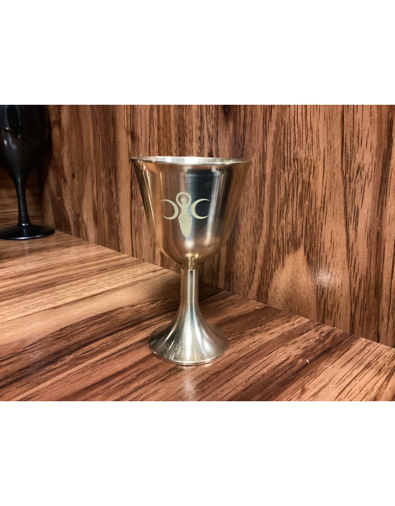 Chalice - Small - Triple Goddess Gold Goblet