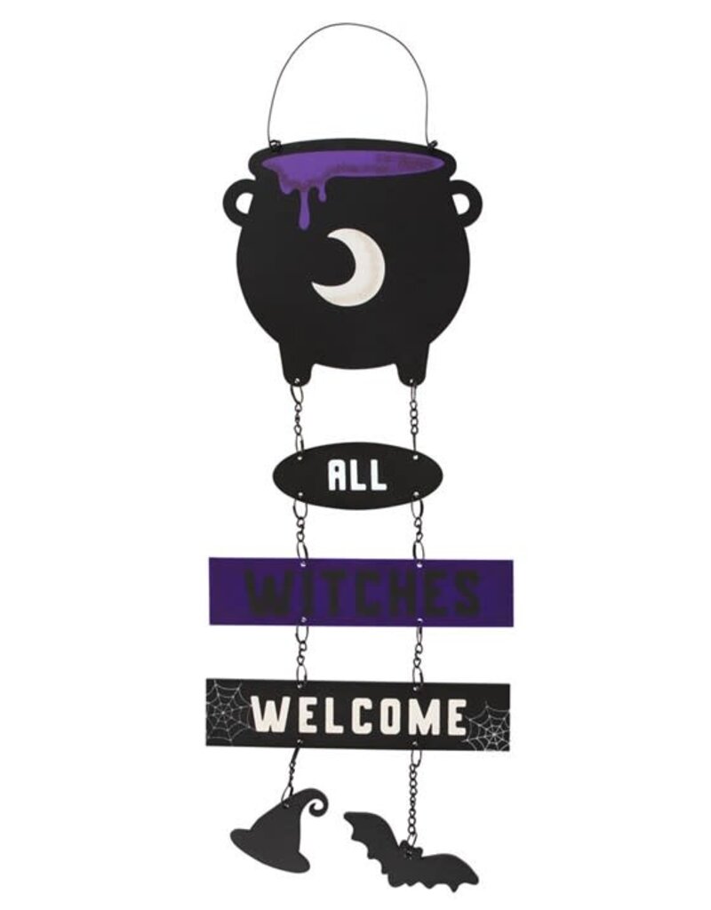All Witches Welcome Sign