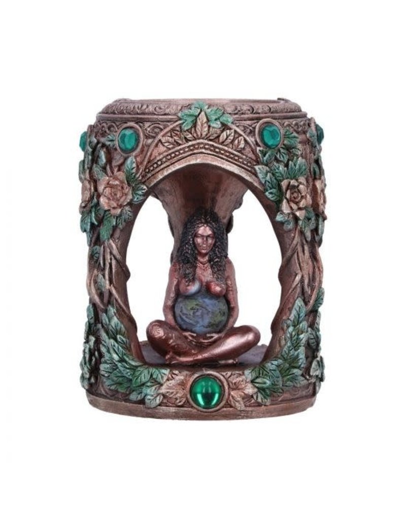 Nemesis Now Bronze Mother Earth Tea Light - 7 cm