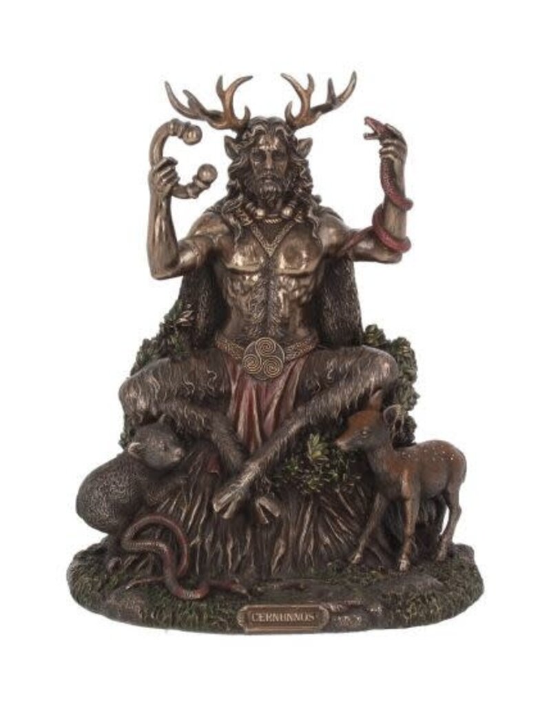 Veronese Design Cernunnos and Animals 23 cm  - Bronze