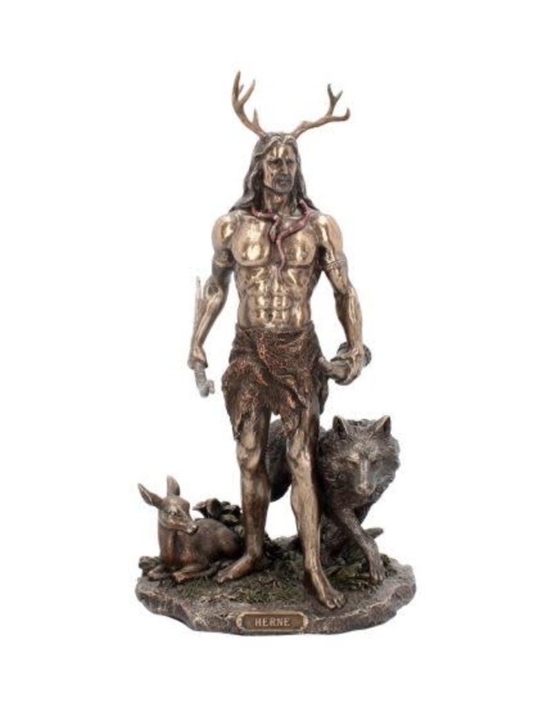 Nemesis Now Herne and Animals 30 cm - Bronze (K1*)