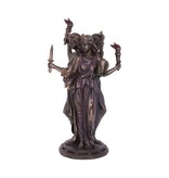 Veronese Design Hecate Triple Goddess of Magic - 21 cm - Bronze (D2)