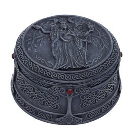 Veronese Design Triple Goddess Box - 9.5 cm (D2)