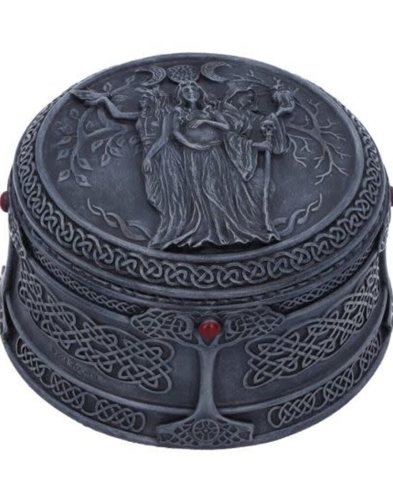 Veronese Design Triple Goddess Box - 9.5 cm (D2)