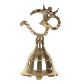 Ohm Brass Altar Bell