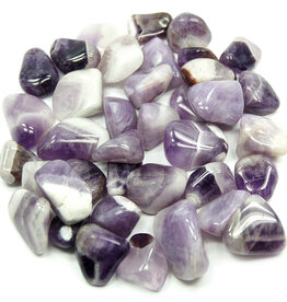 Chevron Amethyst - Med Gemstone  Tumbled