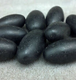 Black Shiva Lingam Oval - Large Gemstone Polished