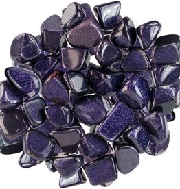 Blue Goldstone – Large Gemstone Tumbled
