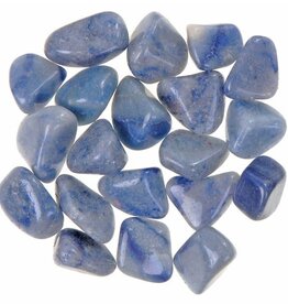 Blue Quartz - Large Gemstone Tumbled