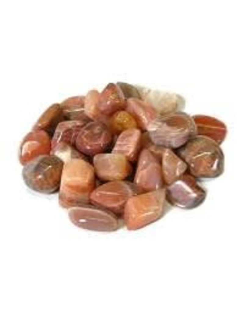Peach Moonstone - Small Gemstone Tumbled