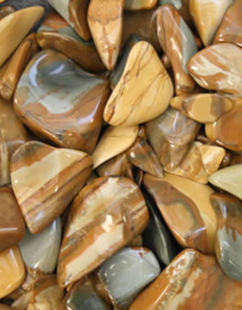 ** Picture Jasper - Medium  Gemstone Tumbled