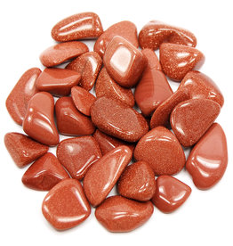 ** Red Goldstone - Medium Gemstone Tumbled