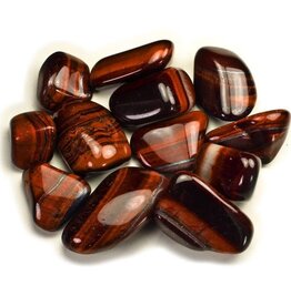 Red Tiger Eye - Med Gemstone Tumbled