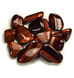 ** Red Tiger Eye - Med Gemstone Tumbled