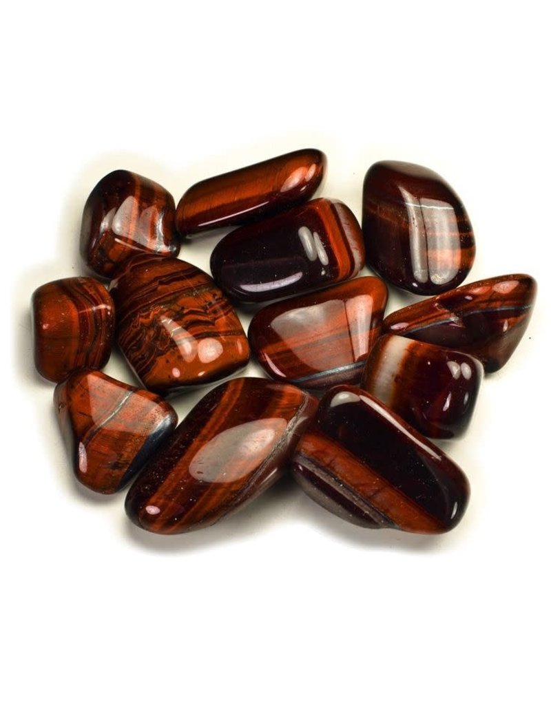 Red Tiger Eye - Small Gemstone Tumbled