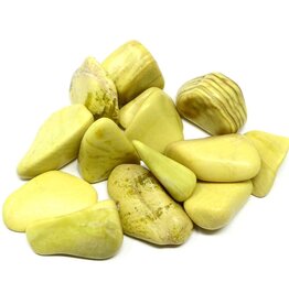 Yellow Serpentine - Large Gemstone Tumbled