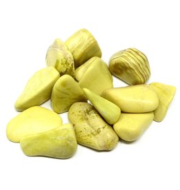 Yellow Serpentine - Small Gemstone Tumbled