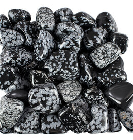 Snowflake Obsidian - Small Gemstone Tumbled