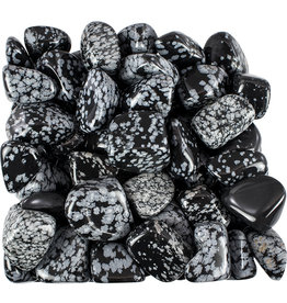 Snowflake Obsidian - Small Gemstone Tumbled