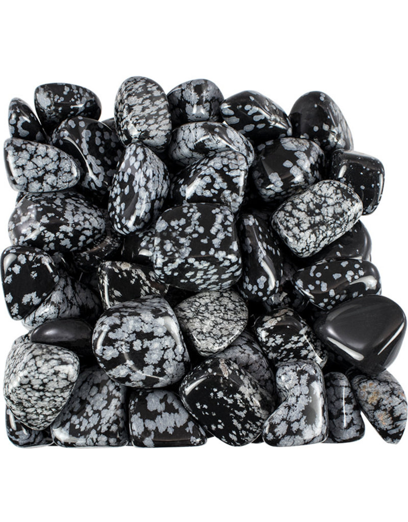 Snowflake Obsidian - Small Gemstone Tumbled