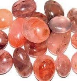 ** Fire Quartz - Large Gemstone Tumbled