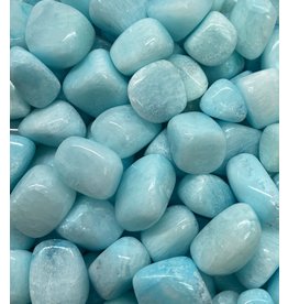 Blue Aragonite – Medium Gemstone Tumbled