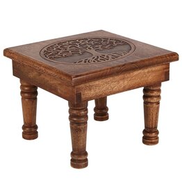 Altar Table - Large Carved Tree of Life