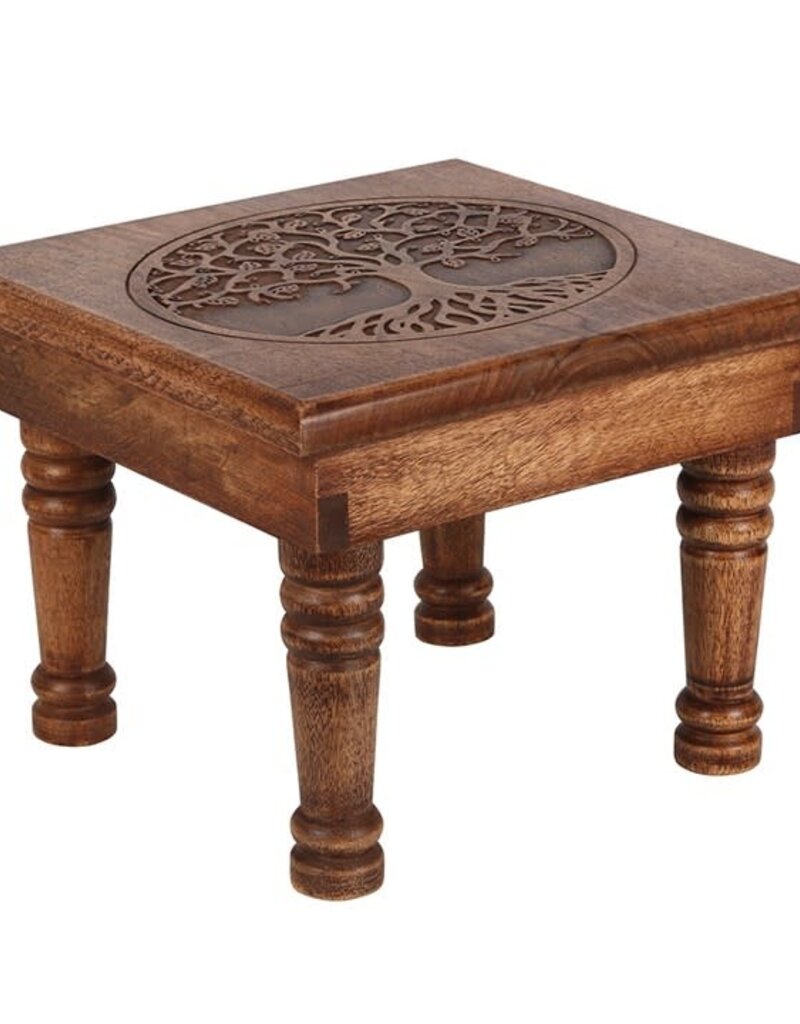 Altar Table - Large Carved Tree of Life