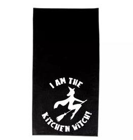 Kitchen Witch Tea Towel