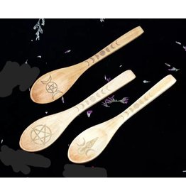 Assorted Mini Kitchen Witch Wooden Spoons