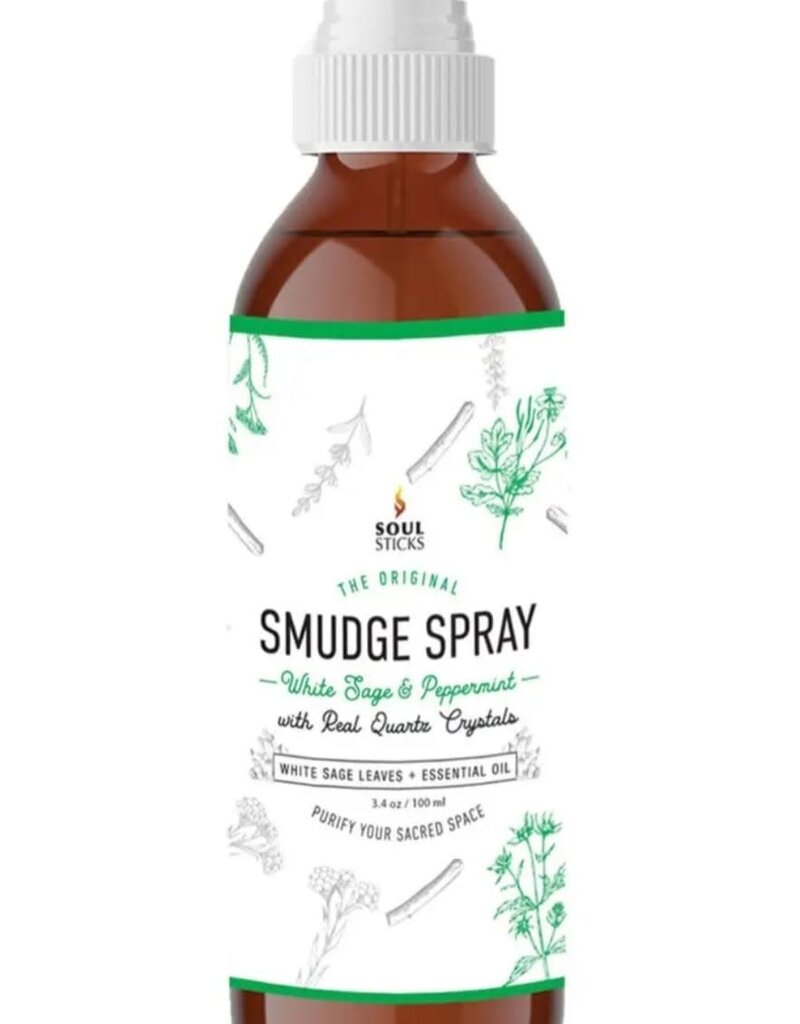 White Sage Peppermint Soul Sticks Smudge Spray 3.5oz