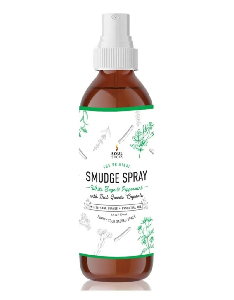 White Sage Peppermint Soul Sticks Smudge Spray 3.5oz