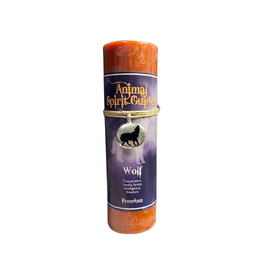 Wolf Animal Spirit Candle