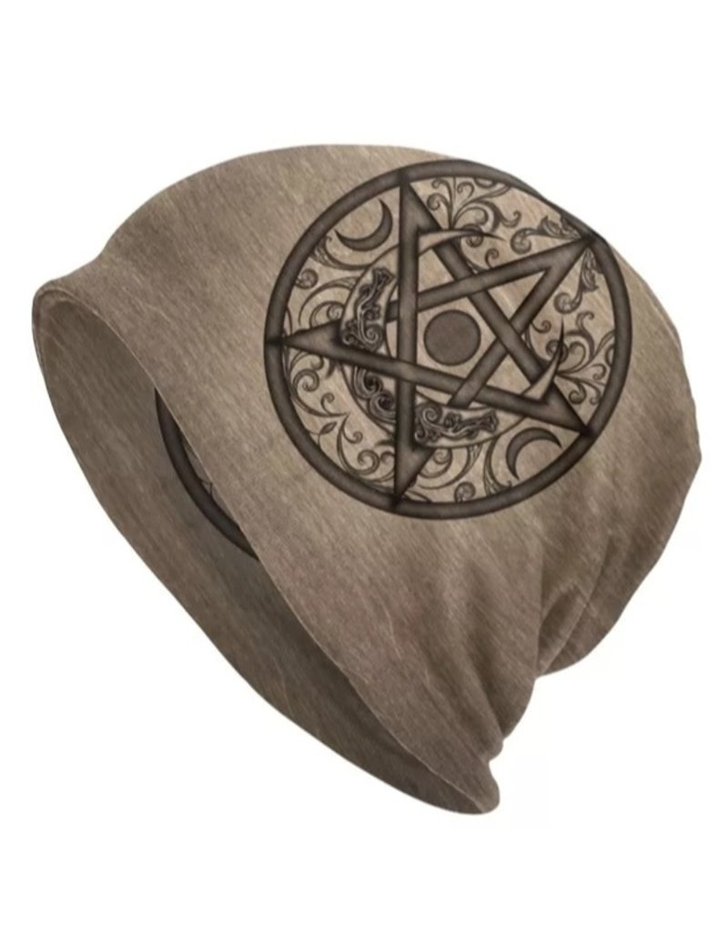 Witchy Beanies Hats Pentagram 2