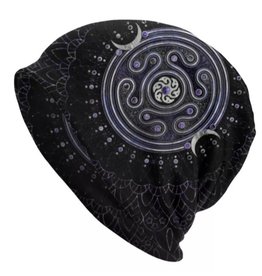 Witchy Beanies Hats Celtic Moon