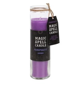 Tube Candle - Lavender Prosperity Spell