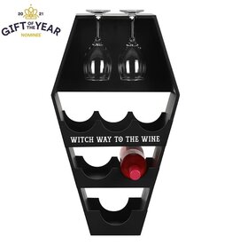 Coffin Wine Shelf