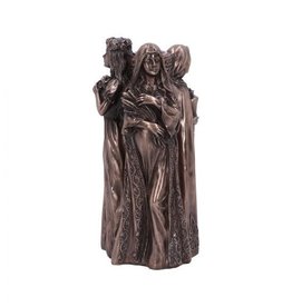Maiden Mother Crone Candle Holder - 17 cm