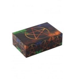 Elements Pentacle Wood Box