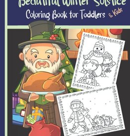 Beautiful Winter Solstice Coloring Book