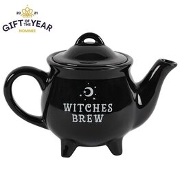 Witches Brew Cauldron Tea Pot