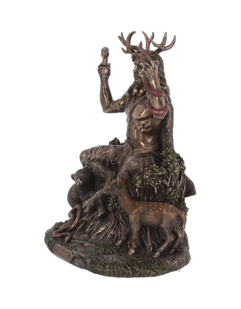 Veronese Design Cernunnos and Animals 23 cm  - Bronze