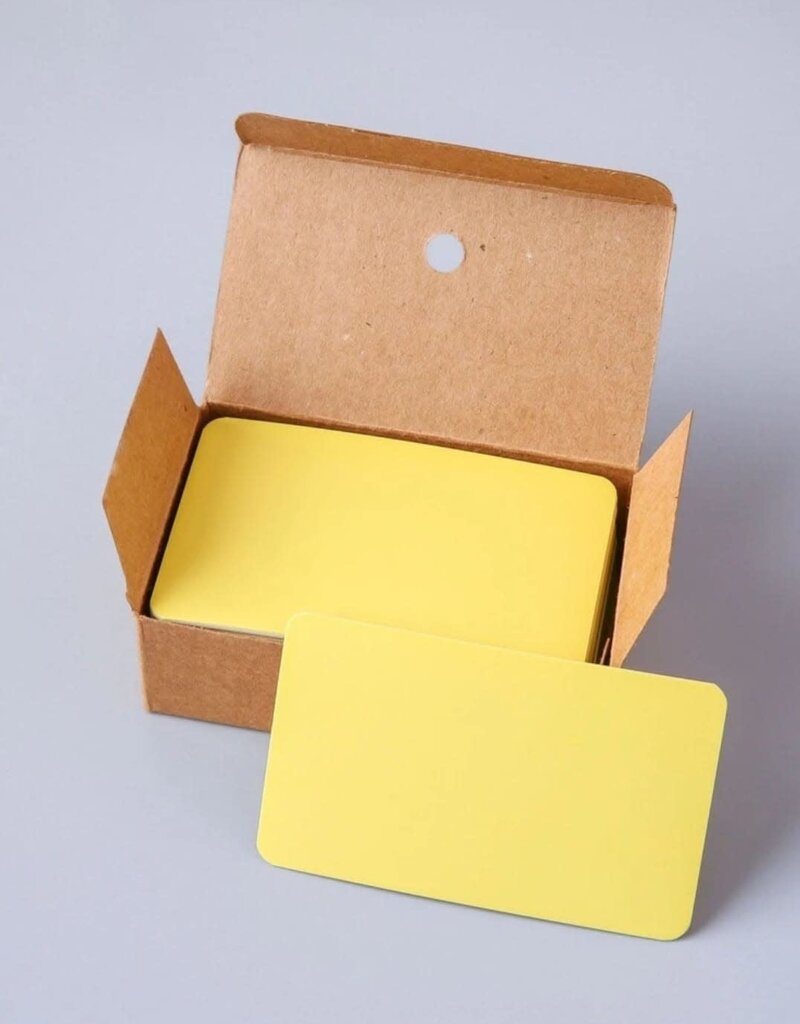 Create Your Own Tarot Oracle Cards - Yellow