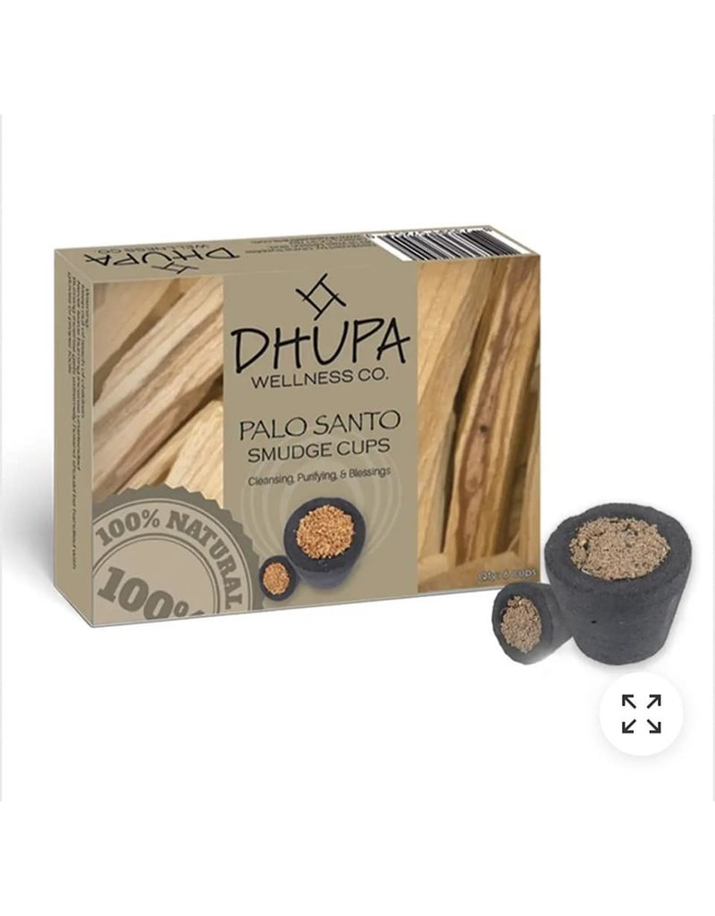 Palo Santo Incense Box  6 Smudge Cups