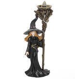 Witch with Staff Backflow Burner